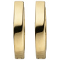 Preview: Creolen 585 Gold Gelbgold Ohrringe Goldohrringe