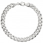 Preview: Panzerarmband 925 Sterling Silber 21 cm Armband Silberarmband