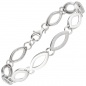 Preview: Armband 925 Sterling Silber 19 cm Silberarmband