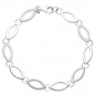 Preview: Armband 925 Sterling Silber 19 cm Silberarmband