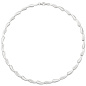 Preview: Collier Halskette 925 Sterling Silber 45 cm Kette Silberkette