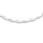 Preview: Collier Halskette 925 Sterling Silber 45 cm Kette Silberkette