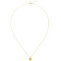 Preview: Collier 750 Gold Gelbgold matt 45 cm