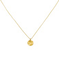Preview: Collier 750 Gold Gelbgold matt 45 cm