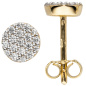 Preview: Ohrstecker 333 Gold Gelbgold 38 Zirkonia Ohrringe