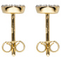 Preview: Ohrstecker 333 Gold Gelbgold 38 Zirkonia Ohrringe