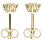 Preview: Ohrstecker 333 Gold Gelbgold 18 Zirkonia