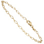 Preview: Ankerarmband weit 375 Gold Gelbgold 19 cm Armband Goldarmband