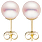 Preview: Ohrstecker 585 Gold Gelbgold 2 Akoya Perlen 8 mm