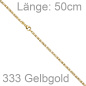 Preview: Königskette 333 Gold Gelbgold massiv 50 cm Kette Halskette