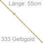 Preview: Königskette 333 Gold Gelbgold massiv 55 cm Kette Halskette