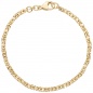 Preview: Königsarmband 333 Gold Gelbgold massiv 21 cm Armband Goldarmband