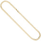 Preview: Panzerkette 333 Gold Gelbgold 5,7 mm 60 cm Kette Halskette