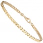 Preview: Panzerarmband 333 Gold Gelbgold 21 cm Armband Goldarmband