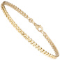 Preview: Panzerarmband 333 Gold Gelbgold 21 cm Armband Goldarmband