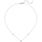 Preview: Collier Halskette Glaube Liebe Hoffnung 925 Sterling Silber 43 cm
