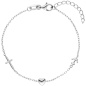 Preview: Armband Glaube Liebe Hoffnung 925 Sterling Silber 19 cm