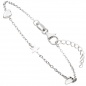 Preview: Armband Herz Stern 925 Sterling Silber 19 cm