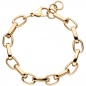 Preview: Armband Edelstahl goldfarben beschichtet 22 cm