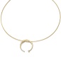 Preview: Anhänger rund 585 Gold Gelbgold 8 Diamanten Brillanten