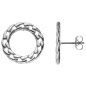 Preview: Ohrstecker Kreis aus Edelstahl 20 mm