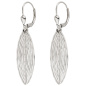 Preview: Ohrhänger 925 Sterling Silber diamantiert Ohrringe Boutons Silberohrringe