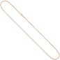 Preview: Kugelkette 585 Rotgold 2,0 mm 45 cm Gold Kette Halskette Rotgoldkette Karabiner