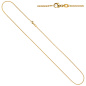 Preview: Rund-Ankerkette 750 Gold Gelbgold 1,5 mm 45 cm Kette Halskette Goldkette