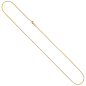 Preview: Rund-Ankerkette 750 Gold Gelbgold 1,5 mm 45 cm Kette Halskette Goldkette