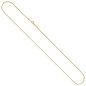 Preview: Venezianerkette 750 Gold Gelbgold 0,9 mm 45 cm Kette Halskette Goldkette