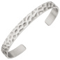 Preview: Armspange / offener Armreif 925 Sterling Silber mattiert