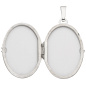 Preview: Medaillon Löwe oval 925 Sterling Silber