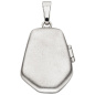 Preview: Medaillon Herz 925 Sterling Silber mattiert