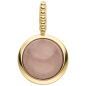 Preview: Anhänger 375 Gold Gelbgold 1 Chalcedon rosa