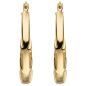 Preview: Creolen 375 Gold Gelbgold Ohrringe