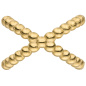 Preview: Einzel-Ohrklemme Earcuff 375 Gold Gelbgold
