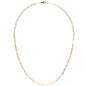 Preview: Halskette 750 Gold Gelbgold 45 cm Kette Goldkette Karabiner