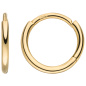 Preview: Creolen 750 Gold Gelbgold Ohrringe