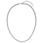 Preview: Collier Halskette 925 Sterling Silber 47 cm Kette Silberkette