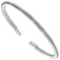 Preview: Armspange / offener Armreif 925 Sterling Silber 17 cm Armband Silberarmband