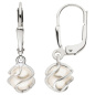 Preview: Ohrhänger 925 Sterling Silber Ohrringe Boutons Silberohrringe