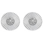 Preview: Ohrstecker 925 Sterling Silber 14 Zirkonia Ohrringe Silberohrringe