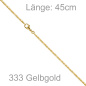Preview: Königskette 333 Gold Gelbgold massiv 45 cm Kette Halskette Goldkette