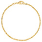 Preview: Königsarmband 333 Gold Gelbgold 18,5 cm