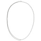 Preview: Halskette Kette 925 Sterling Silber 42 cm Silberkette Karabiner