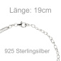 Preview: Armband 925 Sterling Silber 19 cm