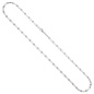 Preview: Halskette Kette 925 Sterling Silber 45 cm Silberkette Karabiner