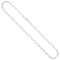 Preview: Halskette Kette 925 Sterling Silber 50 cm Silberkette Karabiner