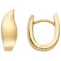 Preview: Creolen 333 Gold Gelbgold Ohrringe Goldcreolen Goldohrringe
