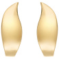 Preview: Creolen 333 Gold Gelbgold Ohrringe Goldcreolen Goldohrringe